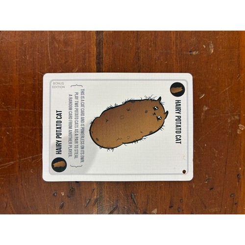 Exploding kittens card hairy - exploding,