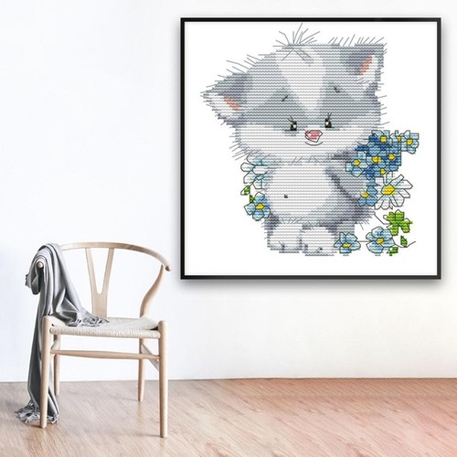 Cross stitch kit - cross, cute