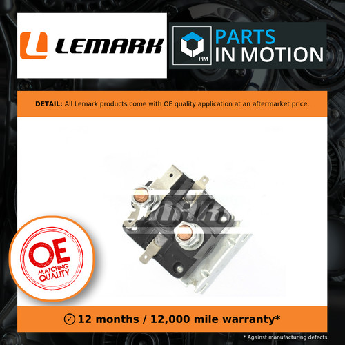Starter solenoid fits - starter, reliant